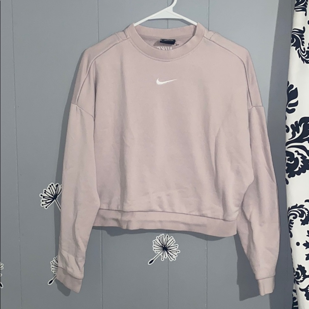 Light pink Nike hoodie